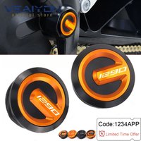 Motorcycle Accessories For 1290 Super Duke R/RR/GT 1290 Super Adventure 2015 - 2022 Frame Hole Cap Cover Plug Bolt Protector