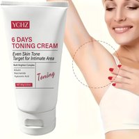 Skin Brightening Cream, Suitable for Intimate Areas, Evens Out Skin Tone for Face, Body, Underarms, Groin, Elbows, Inner Thighs, and Bikini Area 80g
