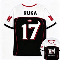 2026 Y2K Men's Women's Kpop Fans Cosplay Jersey BABYMONSTER Youth Round Neck Breathable Quick Drying Jersey name tag T-shirts