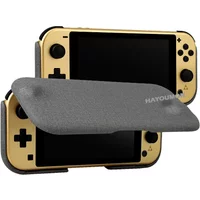 NEW Grey Flip Cover For Switch Lite Protective Case Detachable Magnetic Shell 360° All-Around Protection for Lite Game Console