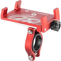 Bicycle Scooter Aluminum Alloy Mobile Phone Holder Mountain Bike Bracket Cell Phone Stand Cycling Accessories For 3.5-6.2 Inch