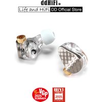 ddHiFi E14D Earphones | 1 Dynamic & 4 BA Drivers | Detachable 4.4mm Balanced Cable Included | 0.78 2-Pin Connector