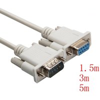 DB9 Serial Cable 9 Pin RS232 Serial Cable Male To Female PC Converter Extension Cable 9Pin Adapter Cable 1.5m/3m