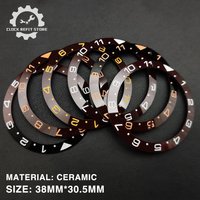 Clock Modification Shop 38mm Bezel High Quality Brown Ceramic GMT Insert Ring Inner Diameter 30.5mm Fits 40mm Men's Watch