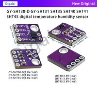 Digalai GY-SHT30-D GY-SHT31 SHT35 SHT40 SHT41 SHT45 digital temperature humidity sensor
