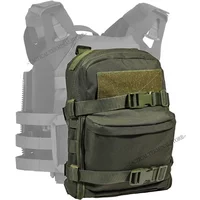 Tactical Hydration Pack Plate Carrier Molle Backpack Back Panel Airsoft Accessories Mini Pouch Outdoor Hunting Sports Water Bag