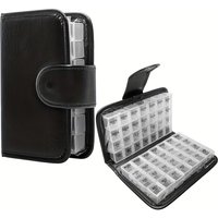 1pc Pill Case 14 Days 56 Compartments Pill Box/Pill Organizer Large Capacity Medicine Storage Case For Home Travel Office
