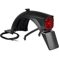 Rear Fender For Segway E2 Electric Scooter E2 Plus Second Generation Mudguard With Support Taillight Parts