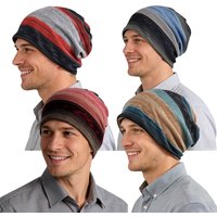 Fashionable striped pile cap - versatile, comfortable, fashionable, personalized, and a must-have for seasonal trends