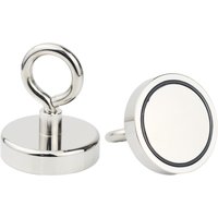 Super Strong Neodymium Fishing Magnet Hook N52 Heavy Magnet with Countersunk Hole Eyebolt Salvage Searcher fish Magnets