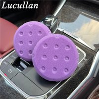 Lucullan CCS Purple Edgeless Foam Applicator High Density Wax/Sealant Hand Polishing Sponges Pads