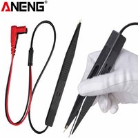 ANENG Multimeter Universal Capacitor Clip LCR Test Clip Capacitor Resistance Detector Line Capacitance Leads SMD Detector Tools