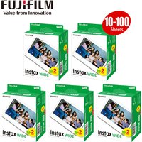 10/20/40/60/80/100 Sheets Fujiflm Instax Wide 400 Film Photo Paper 5 Inch Wide Format Wide 300 210 Wide Printer Instax Fim Paper