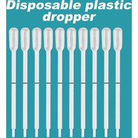 Tests de lipides sanguins ou d'hémoglobine 10ul ou 40ul, pipette micro pasteur de transfert compte-gouttes jetable en plastique gradué