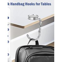 1 Student Desk Backpack Hook, Folding Hook, Desktop Bag Hook, Suitable For School Desks, Apartments, And Kitchen Storage