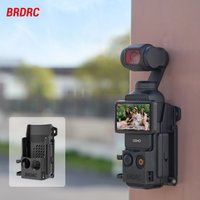 BRDRC Magnetic Clip Mount for DJI Osmo Pocket 3/4 Quick Release Back Clip Adapter Frame Holder Pocket 3 Camera Accessories