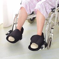 Elderly Wheelchair Anti-Fall Protective Restraint Shoe Covers, Anti-Tipping Fixing Foot Gear, Senior Care Accessories