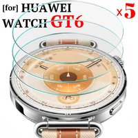 9H Screen Protector for Huawei Watch GT6 41mm/46mm Tempered Glass HD Clear Protective Film Anti-Scratch for Huawei Watch GT6 Pro