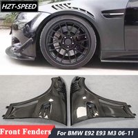 GT Style High Quality Unpainted FRP Carbon Fiber Material Front Fender For BMW E92 E93 M3 Tuning 2006-2011