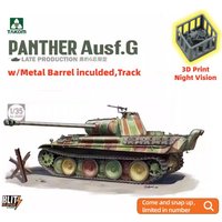 35001A TAKOM w/3D Print Night Vision Deviceplastics Panther Ausf.G Late Production Assembly Kit 1:35