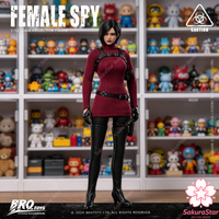 【In Stock】Brotoys LR011 Ada Wong Zombie Evil Crisis Female Spy 1/12 Collectible Movable Action Figure With Bonus Gift Toy