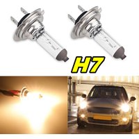 2pcs H7 55w 12v Car Halogen Bulb Fog Halogen Bulb Source Fog Lamp Headlights Bulbs 3200k 100W H7 Headlights Car Accsesories