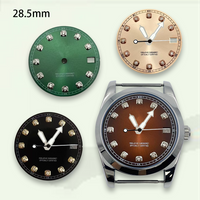 Watch modification tools 28.5mm S Dial Diamonds Dial Fit NH35/NH36 Japanese Automatic Movement Sunray Dial Watch Accessories