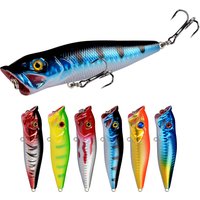 Leurres de pêche Popper Big, 9.5cm, 12g, 3D Eyes Bait, Topwater Crankbait, Tackle, Japan, New Arrival, 1 Pc