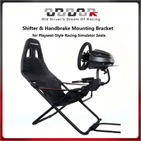 ODDOR Racing Simulator Mount Kit | Designed for PlaySeat Challenge | Compatible with Logitech G29/G923 & Thrustmaster TH8A