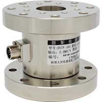 Torsion Force 20Nm 500Nm 5000Nm Static Torque Sensor Double Flange Rotary Torsional Non-Continuous Transducer Compact structure