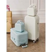 New 2026 Fashionable Multi-Functional Luggage Women's Travel Suitcase Student Pull Rod Lightweight Wheel Password Box