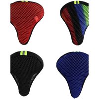 AliExpress NONE Accessories Honeycomb Design Breathable Saddles Bike Cushion Cover 3D Soft Cycling Cushion Bike Seat Cover Bicycle Saddle Cover