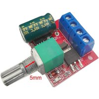1/3pcs Mini DC Motor PWM Speed Controller, DC 5V-35V 5A Speed Adjustable Switch Module, 6V 12V 24V Variable Voltage Regulator