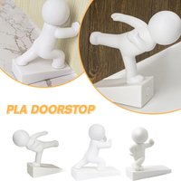 Funny Cartoon Door Stopper, Creative Action Figure Door Stop, Non-Slip Anti-Collision Wedge for Home Bedroom Decor