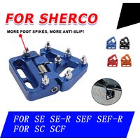 Motorcycle Folding Rear Brake Pedal Tip Plate Pad For Sherco SC SCF SE SER SEF SEF-R SEFR Factory RACING 125 250 300 450 500