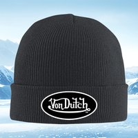 AliExpress NONE Von Dutch oval logo design Men Women Unisex Knitted Hat Beanie Pullover Cap Winter Thermal Warm Christmas Outdoor Cycling Hiking
