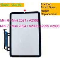 5Pcs/Lot For Apple iPad Mini 6 6th 7 7th Touch Screen Digitizer Panel For iPad Mini 2021 2024 Touch Glass Sensor With OCA Repair