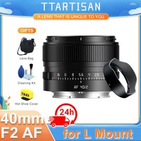 TTArtisan 40mm F2 Full Frame Auto Focus AF Large Aperture Lens for Leica Sigma Lumix Panasonic L mount Camera S9 S5 S5II SL2 TL