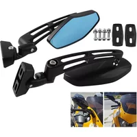 Motorcycle Mirrors Racing Rearview Side Mirror Aluminum for Suzuki GSXR Hayabusa Yamaha YZF R1 R6 R6S Fazer FZR600 FZ1 XS