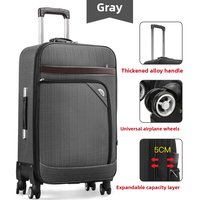 Oxford Cloth Luggage Bag Unisex Large Capacity Travel Suitcase with Combination Lock And Universal Wheels Business Trip Bag