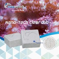 Nano-Tech Clear Cube (8 pcs) Eliminates Organic Waste & Algae Keeps Water Clear Treats 400L Aquarium Filter Media