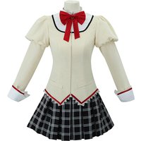 Kaname Madoka Akemi Homura Miki Sayaka Sakura Kyouko Tomoe Mami Cosplay Puella Magi Madoka Magica Kostium Mundurki szkolne Strój