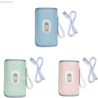 Baby Feeding Bottle Sleeve with Digital Display, Portable Milk Bottle Warmer Multifunctional Constant Temperature Sleeve