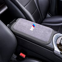 Leather Car Armrest Box Pad Auto Armrest Mat Accessories For BMW 1 3 5 7 Series M X1 X3 X4 X5 F10 F15 F16 F20 F30 M3 M4 E34 E46