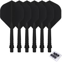 CyeeLife 6PCS Dart Flights and Shafts 2BA Professional ,New Dart accessories kit,Durable&Not easy to break,8 colors