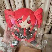 Cute Kasane Teto Fumo Sitting Posture Figure Plush Stuffed Sitting Posture Figure Idol Plushies Pillows Mascot Student Fans Gift