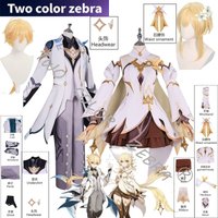 Game Genshin Impact Reverie Under The Light Cosplay Costume New Clothes Wig Dress Pants Full Sets Comic Exhibition Roleplay Suit