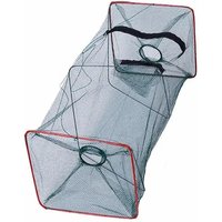 Collapsible Nylon Mesh Fish Cage Cast Net Fine Trap for Crab Shrimp Crayfish Outdoor Fishing Tackle