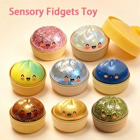 Simulation Flash Dumpling Pressure Ball Slow Rebound Squishy Toys Sensory Fidgets Toy Soft Office Home Decorat Children Adults