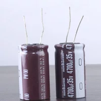 5PCS NICHICON PW 35V4700UF 18X40MM electrolytic capacitor 35V 4700UF High frequency long life